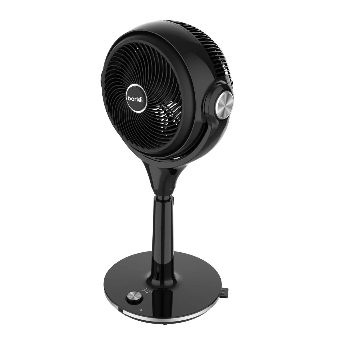 Sealey DH143 Baridi Pedestal Fan with Remote Control 10 Black 230V