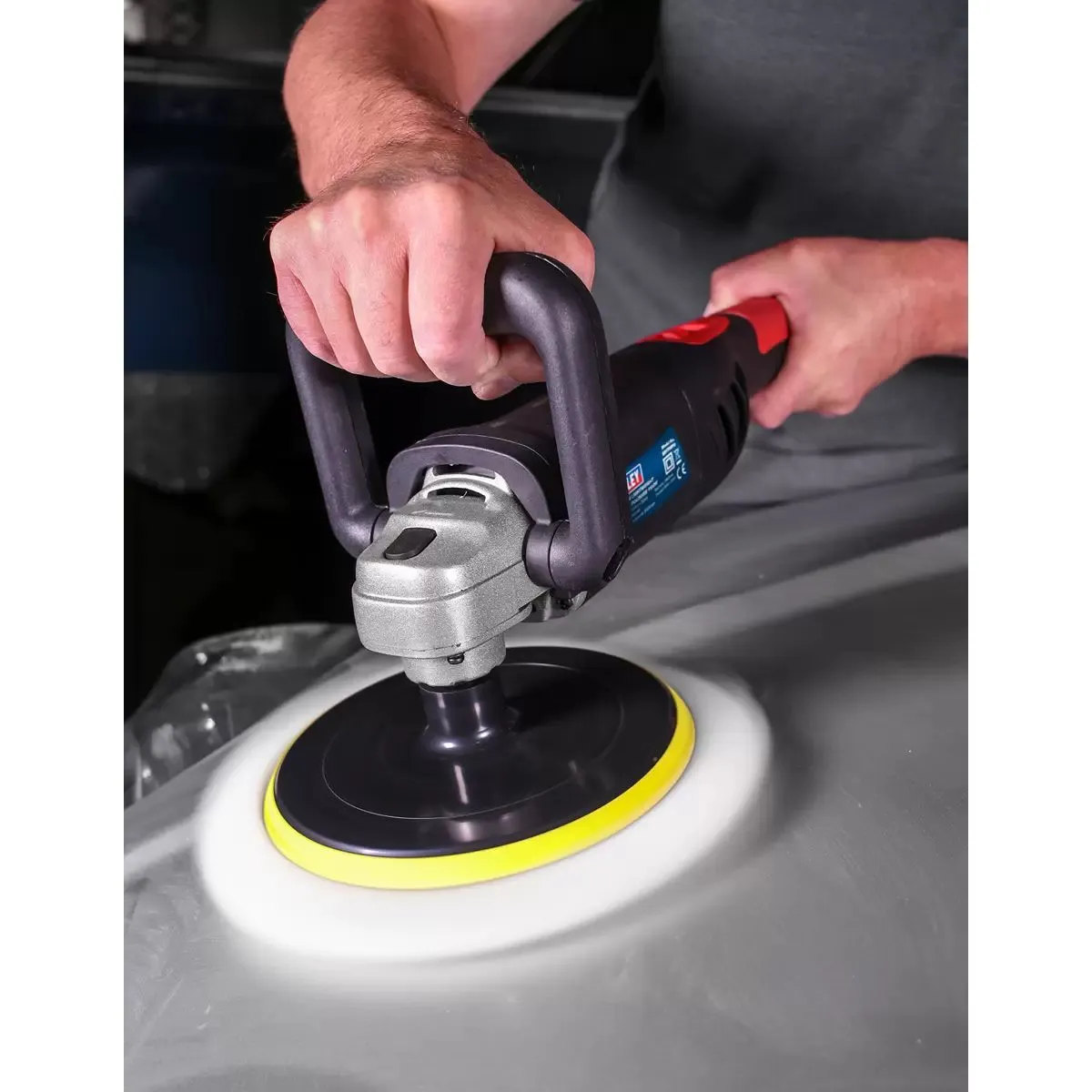 Sealey ER1700PD Lightweight 180mm Digital Polisher 230V/1100W