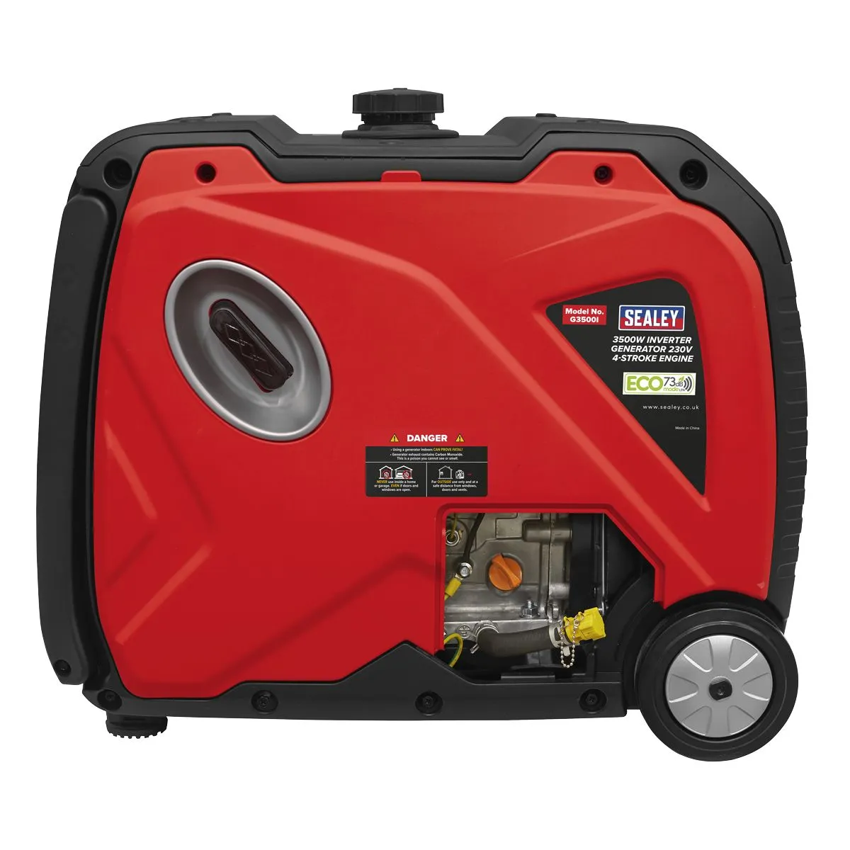 Sealey G3500I 4-Stroke Engine Inverter Generator 230V/3500W