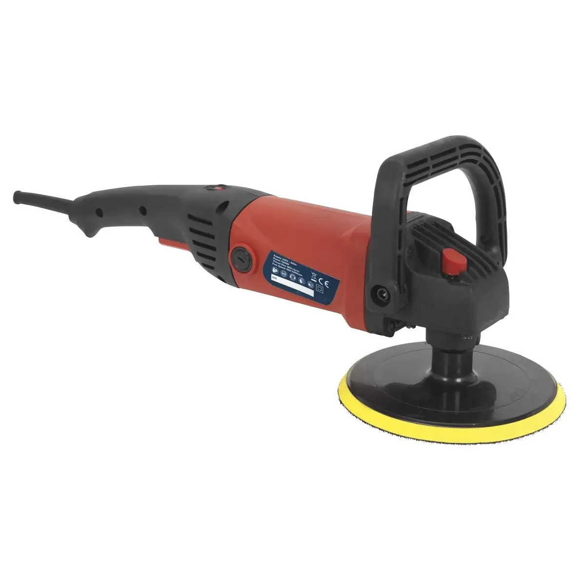 Sealey MS875PS Sander/Polisher 180mm Variable Speed 1200W/230V