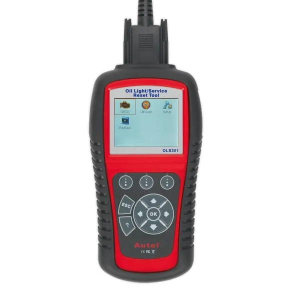 Sealey OLS301 Autel EOBD Code Reader Oil & Service Reset Tool