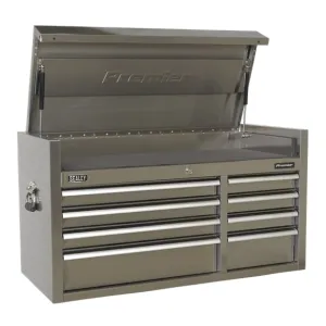 Sealey PTB104008SS Heavy-Duty Stainless Steel 8 Drawer Topchest