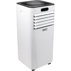Sealey SAC7000 Portable Air Conditioner/Dehumidifier/Air Cooler with Window Sealing Kit