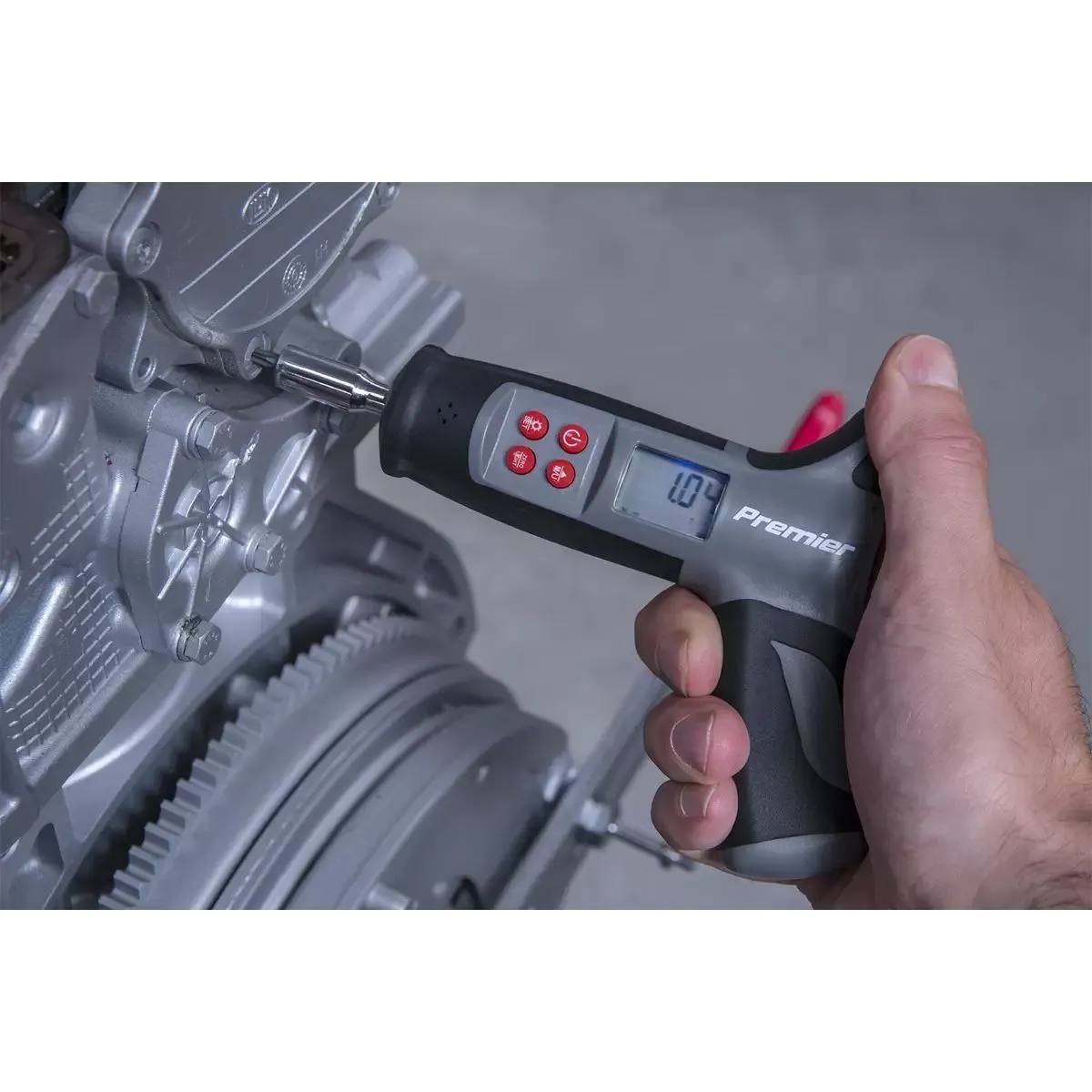 Sealey STS104 Torque Screwdriver Digital 0-20Nm 1/4in Hex Drive