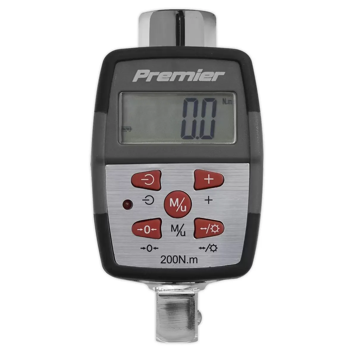 Sealey STW291 Torque Adaptor with Angle Function Digital 1/2Sq Drive 20-200Nm