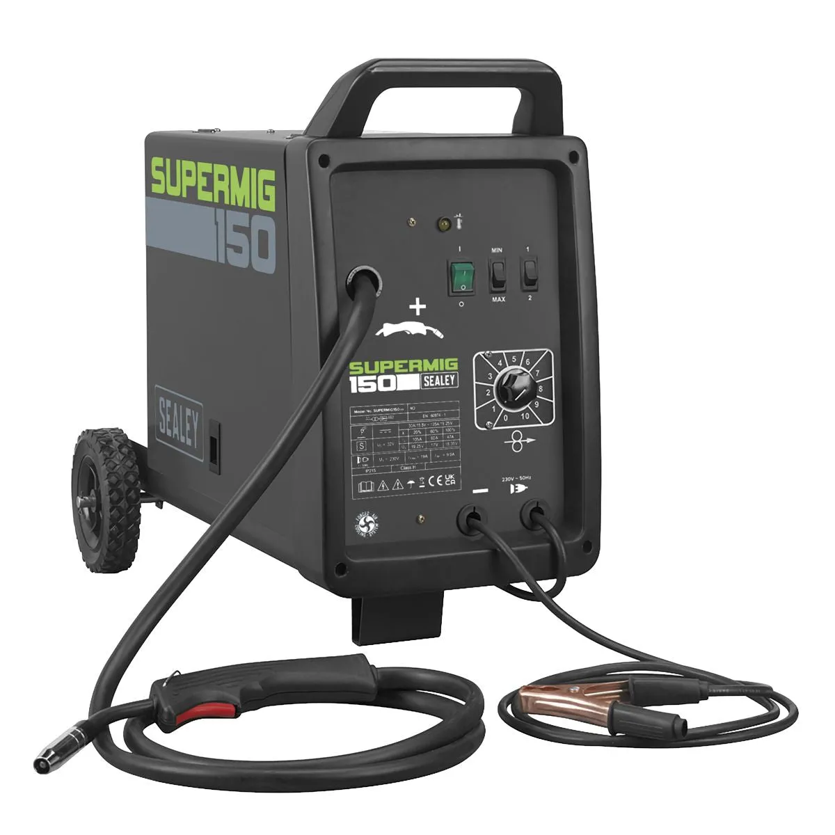 Sealey SUPERMIG150 150A Professional MIG Welder 230V