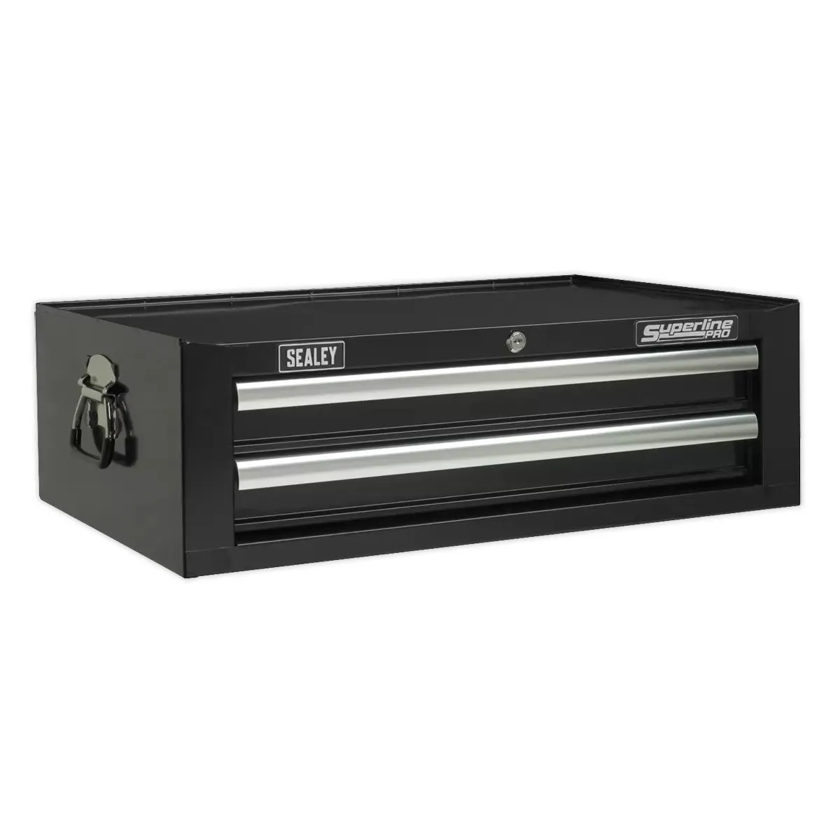 Sealey TBTPCOMBO2 Tool Chest Combination 14 Drawer with Ball Bearing Slides Black & 446pc Tool Kit