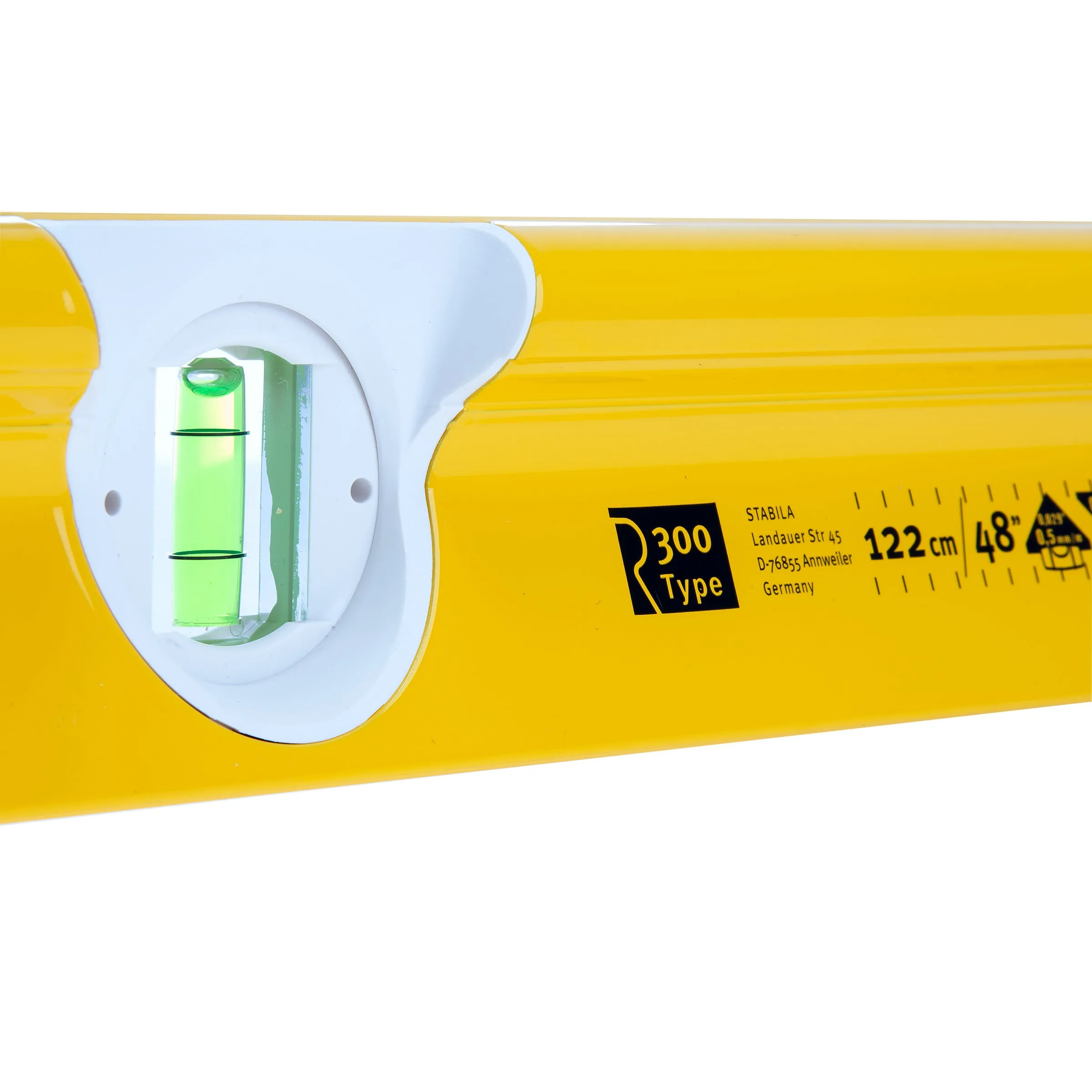 Stabila STB-R-120 1220mm/48 R-Type Spirit Level 3 Vial - 18374