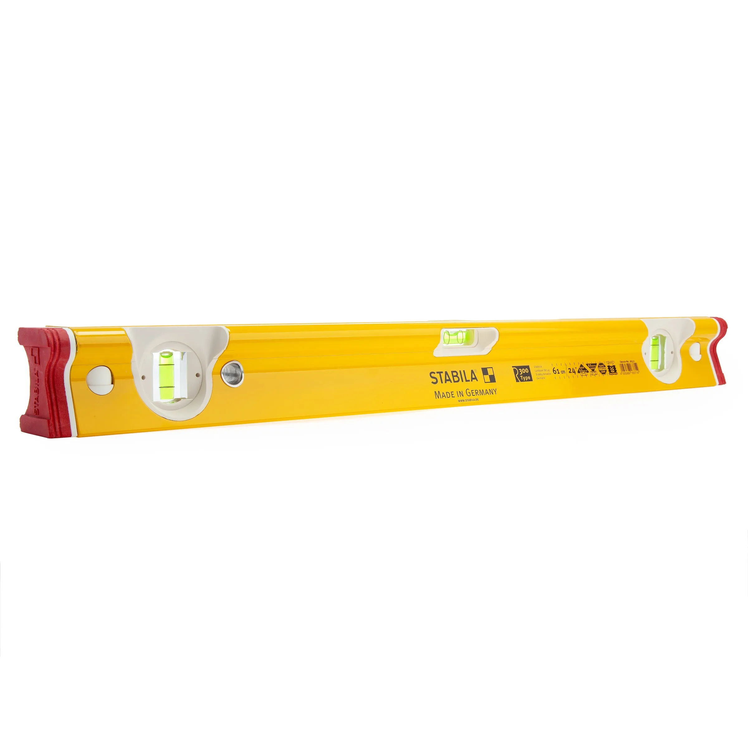 Stabila STB-R-60 610mm/24 R-Type Spirit Level 3 Vial - 18371