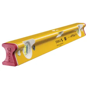 Stabila STBRTYPE100 R-Type Spirit Level 100cm with 3 Vials for Accurate Leveling 18373
