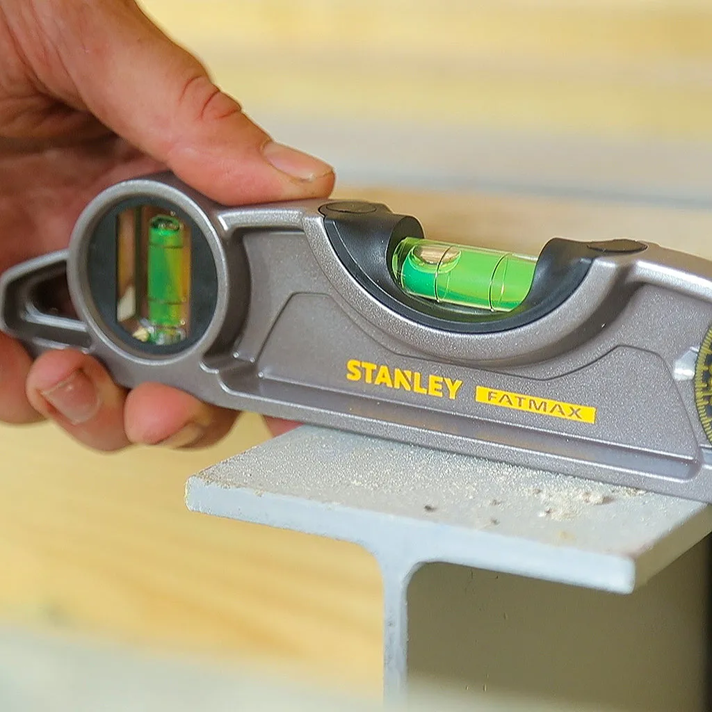 Stanley 0-43-609 25cm /10 FatMax Xtreme Torpedo Level 250mm STA043609 SPL