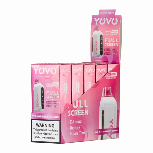 Strawberry Cherry YOVO Ultra 18000