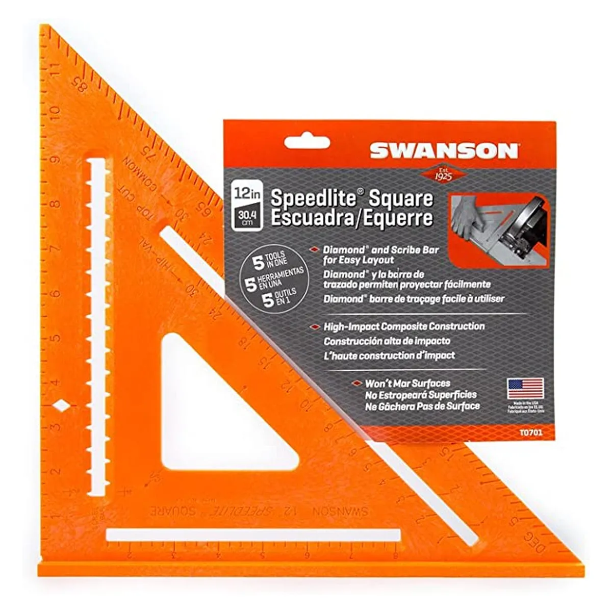 Swanson 12 Composite Speedlite Square Orange SWA-T0701