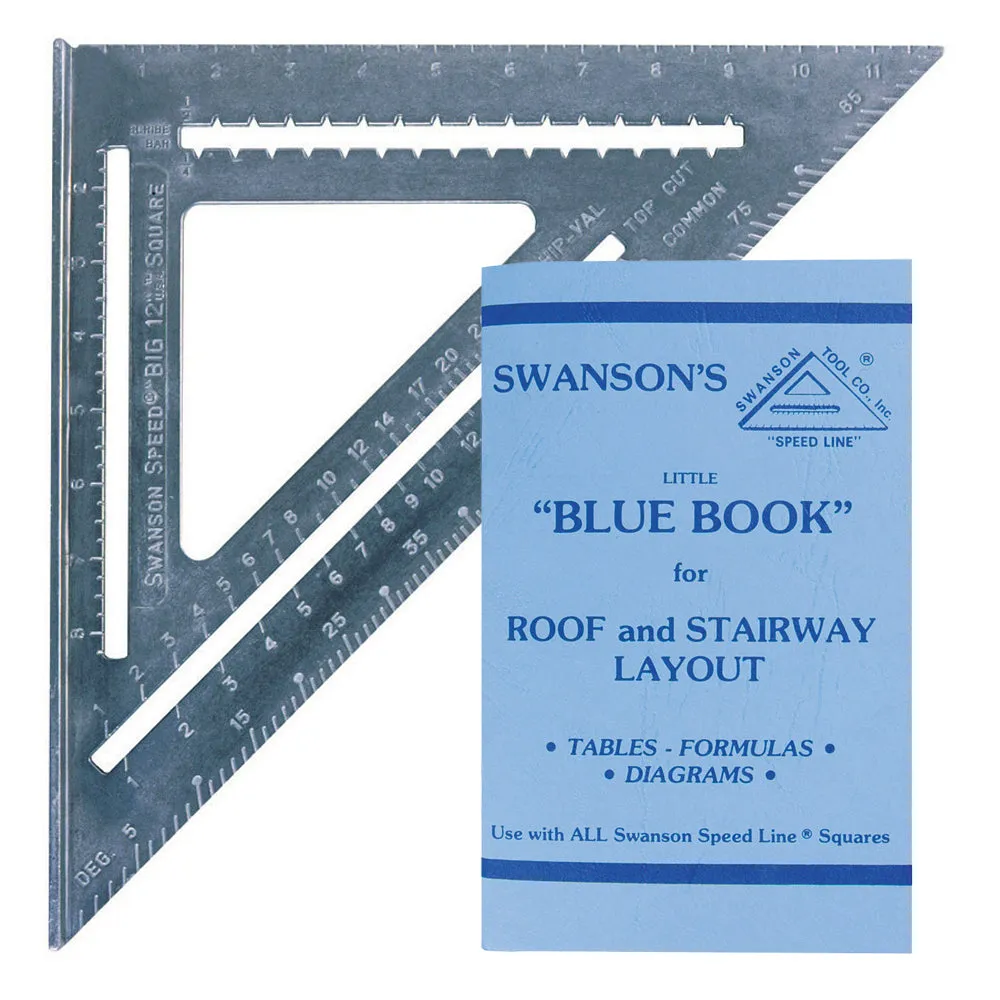 Swanson 12 Imperial Speed Square With Instruction Book SWA-T0108