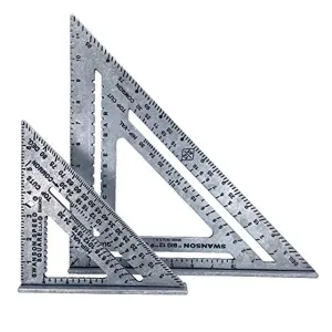 Swanson 7 & 12 Imperial Speed Square With Instruction Book SW1201K