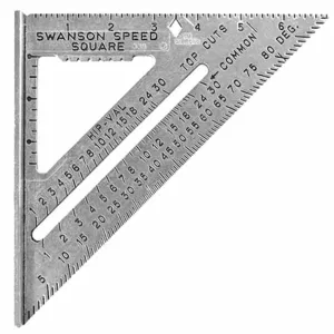 Swanson 7 Imperial Speed Square With Instruction Book SWA-S0101