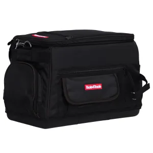 Tools4Trade 20 (50cm) Heavy-Duty Tool Bag with Multi-Pockets & Hard Base - Black