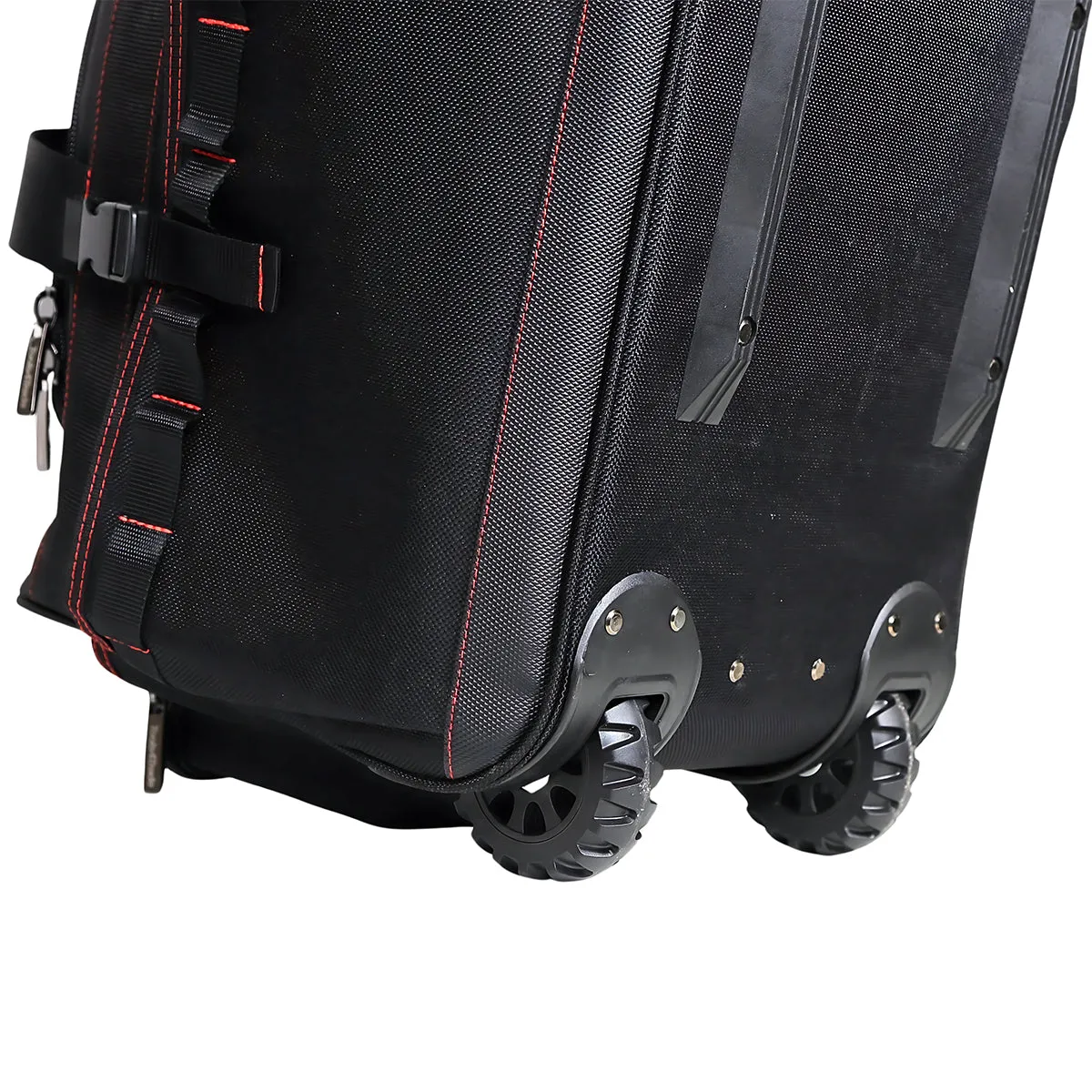 Tools4Trade 26 Heavy Duty Tool Bag with Wheels Black