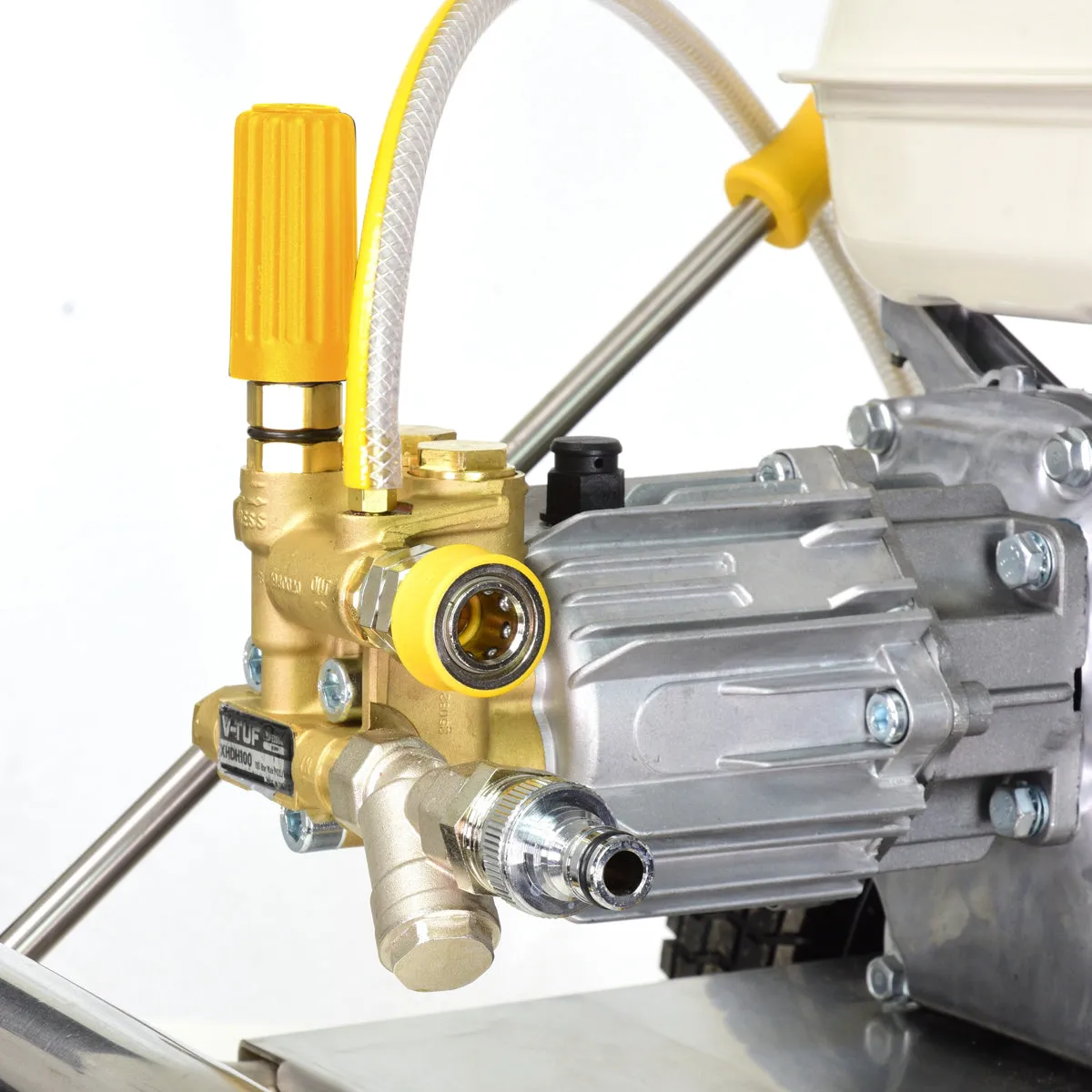 V-TUF GPT200 Industrial 6.5HP Petrol Pressure Washer with Honda Engine 2755psi. 190Bar & 12L/min Pump
