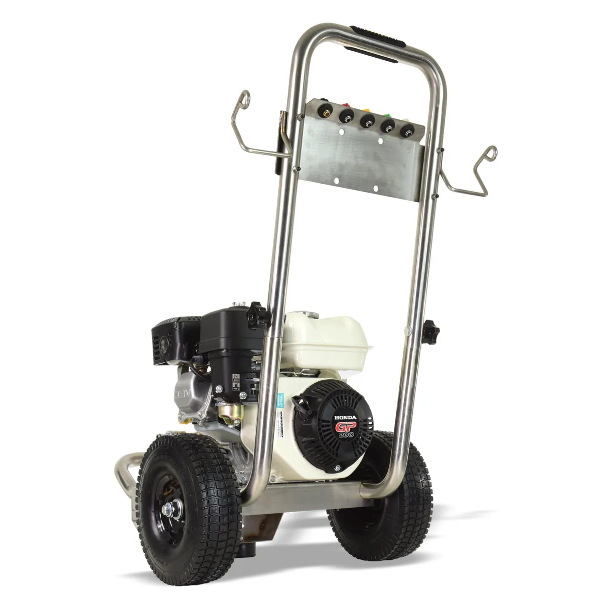V-TUF GPT200 Industrial 6.5HP Petrol Pressure Washer with Honda Engine 2755psi. 190Bar & 12L/min Pump