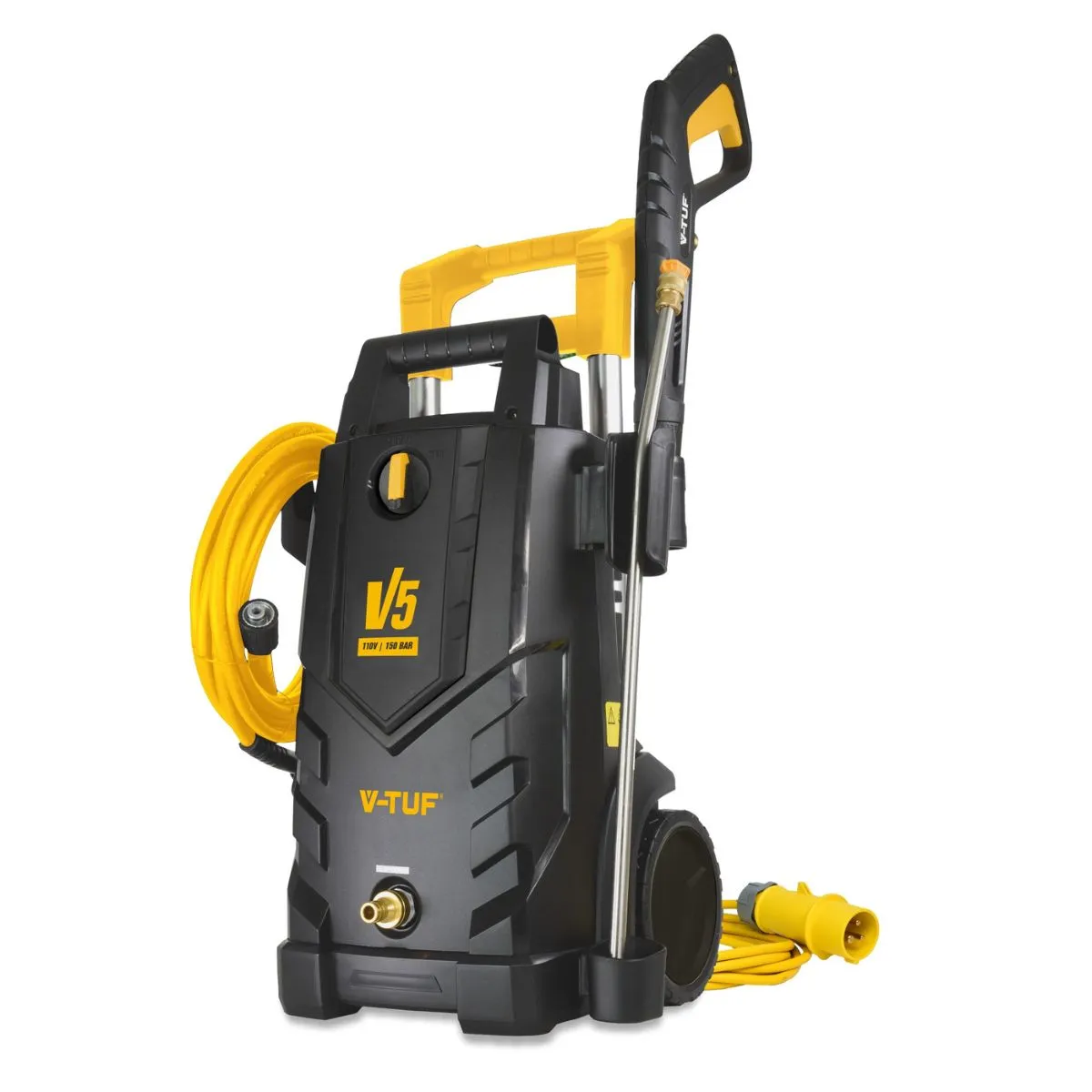 V-TUF V5110X2 High Performance Electric Pressure Washer 2200psi. 150 Bar. 6L/min for Powerful Cleaning