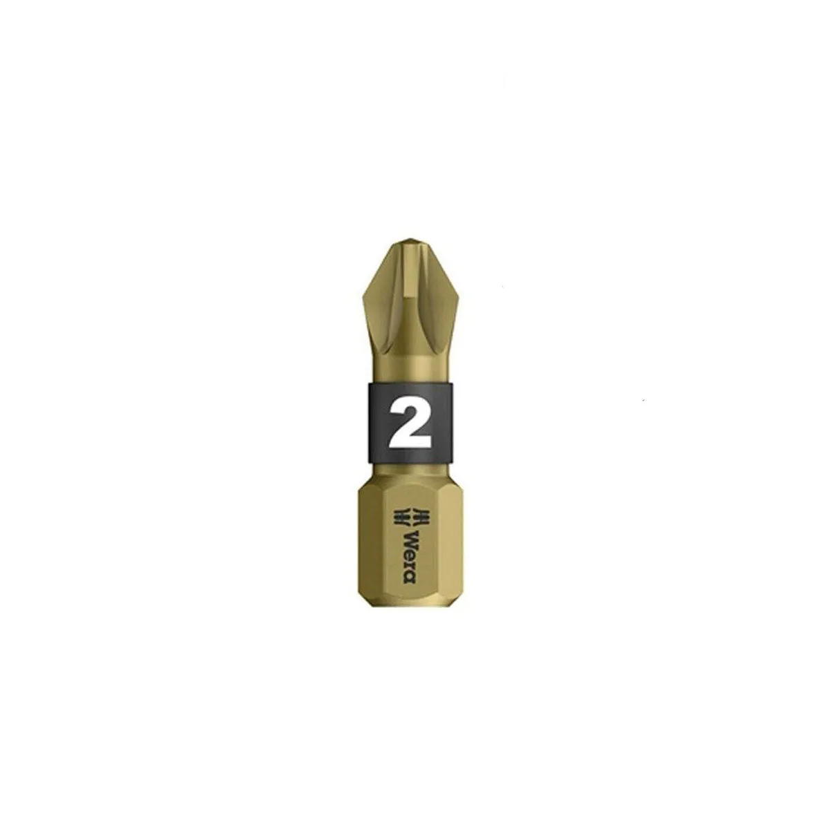 Wera Bit-Box 20 BTH PZ2 25mm BiTorsion Screwdriver Bits 20 Piece 05057762001